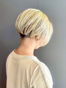 セーアーペー(Se.a.pe) ツーブロック/刈り上げ/ショートボブ/ブリーチ