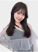 大人ガーリー大人美人透明感髪質改善ニュアンスカラー