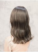 20代30代40代髪質改善カラーアッシュベージュ艶感