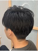 【isola】メンズショート/ツーブロ×刈り上げ/清潔感&トレンド