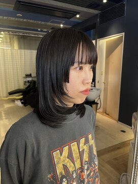 コワファースト 大分(COIFF1RST) 顔周りレイヤー！姫カットぎみミディアムスタイル