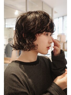 ツナグ(tsunagu) マッシュボブ×ニュアンスパーマ