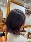 ミディアムくびれヘア