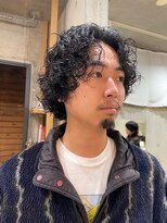 ナループロアオハナ(Nalu pu loa ohana)&nbsp;メンズパーマ無造作パーマウェーブパーママッシュパーマ