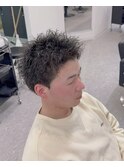 スパイキーショートスパイキーパーマ静岡メンズ