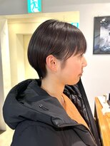 マカロニコースト(macaroni coast)&nbsp;前髪ありショート丸みショートコンパクトショート