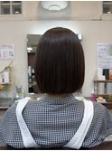 モテヘア愛され結べるボブナチュラルカールグレージュ