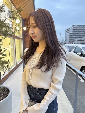 エムサロン 元総社(emusalon) 《Yachida》ゆるっとレイヤー×まろやかベージュ