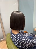 タッセルカット×プツンボブ×ばっさり×イメチェン×似合わせ