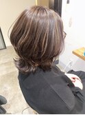 ハイライトカラー×ミディアムレイヤー