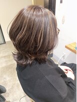 ヘアーエスクールステラ(hair S.COEUR stella) ハイライトカラー×ミディアムレイヤー