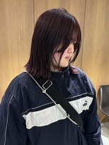 ラミエ バイ メルト 吉祥寺(lamie by melt)&nbsp;小川/ブリーチなしカラーピンクラベンダー顔まわり小顔学割