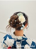 カチモリヘア/心斎橋ヘアセット