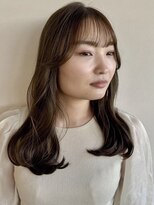 マッシュ チャヤマチ(MASHU chayamachi)&nbsp;柔らか透明感カラー/ブリーチなし/オリーブブラウン/大阪梅田