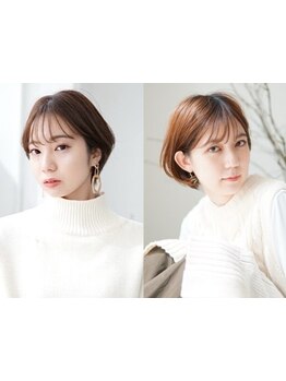 【再現性&似合わせ】毛流れ・髪質・骨格を見極めたカット◎ボブ・ショートヘアは《emma》にお任せ［仙台］