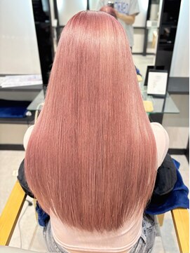 ソルバー(SOLVER) ツヤ髪・ペールピンクストレート