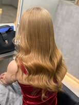 ラピス 福岡天神店(Lapis)&nbsp;やまでぃーハイトーンブリーチ&ダブルカラーエクステ髪質改善