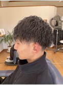 ツイストスパイラル【メンズ/バーバー/パーマ】