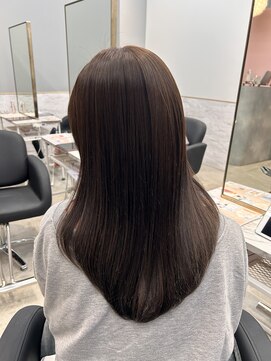 韓国へア/レイヤー/顔周り/ボブ/透明感カラー