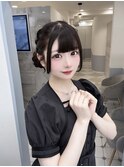 ツインおだんご／大人ガーリー/似合わせカット/名古屋 