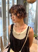 【ステップボーンカット】ボブパーマ
