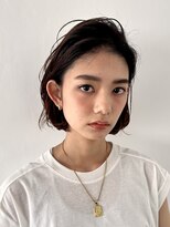 ピークアブー 銀座並木通り(PEEK-A-BOO) ボブ×ニュアンスパーマ