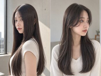ナフィ バイ エイム 町田店(Nafie by eim)の写真/【ウルトワシルミアプロ4ステップTr＋シャンプーカット￥9800】シルクのような仕上がりに［町田/髪質改善］