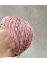 ヘアーメイクサロン プラスチッタ(hair make salon plus citta')&nbsp;高明度ホワイトピンク