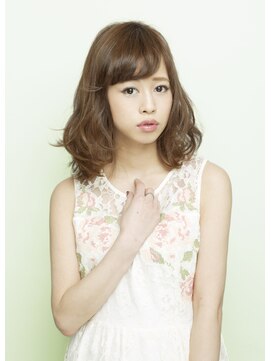 シャンプー 本庄店(SHAMPOO) 春らしく柔らかさを演出してくれるスプリングミディ