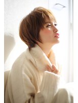 オーシャン(Ocean)&nbsp;[OCEAN Hair&Life]大人可愛い☆ナチュラルグレージュショート☆