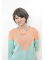 フェイスティ(FACE-T) 【FACE-T】やわらか小顔ショート　『安井朋美』