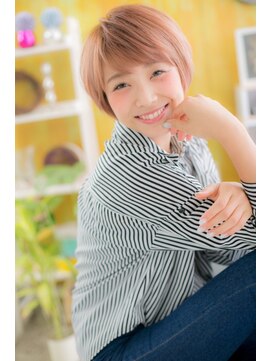 ミック ヘアアンドビューティー 大山店(miq  Hair&Beauty) パンク×フェミニン！個性派カラーショート