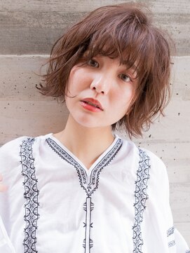 シカタ シーカ 鎌倉(CICATA/ShIKA.) くせ毛風パーマで作るセンシュアルショート【CICATA鎌倉 関口】