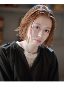 ラべリー 池袋(LOVELEY) オレンジベージュ ヘアカラー 【池袋】