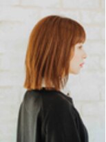 アラワラブルー(arrawarra blue)&nbsp;切りっぱなしナチュラルボブ/20代/30代/40代/50代/倉敷/南町