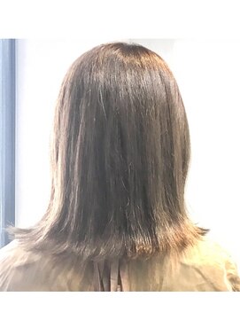 アール(ar) ＊アンティークゴールド×シアーイエロー外ハネミディ＊