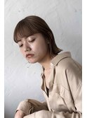 つやと質感のバランス良いスリークボブ