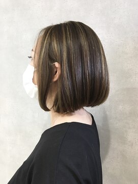 グロウ(GLOW produce by Ange) ハイライト×ボブ