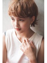 カライング(ing)&nbsp;大人可愛い20代30代40代黒髪前下がりショートボブ丸みショート◎