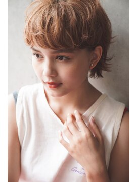 カライング(ing) 大人可愛い20代30代40代黒髪前下がりショートボブ丸みショート◎