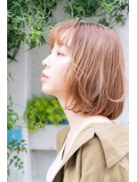 テイラー(Taylor)&nbsp;【Taylor】大宮　フェザーバング×アプリコットベージュ