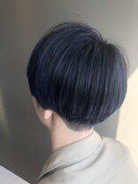 シャンプーボーイエイムス(SHAMPOO BOY aims)&nbsp;毛先ブリーチ必須！根黒ネイビーカラー