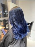 韓国風ヨジャドルhairバレイヤージュ