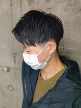 アルフレッド 平針店(alfRed) ツーブロック　アップバングスタイル　ビジネスマン　20代30代