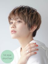 ワン 大船(ONE003)&nbsp;ココアベージュ/黒髪/ボブウルフ/グレージュカラー/大船店