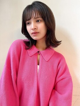 カナン 銀座(CANAAN) ビターショコラ　透明感　小顔おくれ毛カット