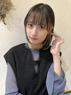 ロンド ストラーダ 心斎橋(Lond strada) モードヘアミディアム×美髪【髪質改善/縮毛矯正】