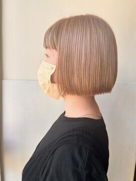 ニコナチカ(nico nachika) ベージュボブ