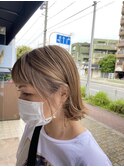 脱白髪染めカラー