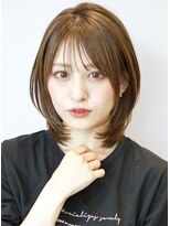 アフロート ルヴア(AFLOAT RUVUA)&nbsp;【大人ヘア／レイヤーカット／ひし形／小顔ヘア】はお任せ★京佳